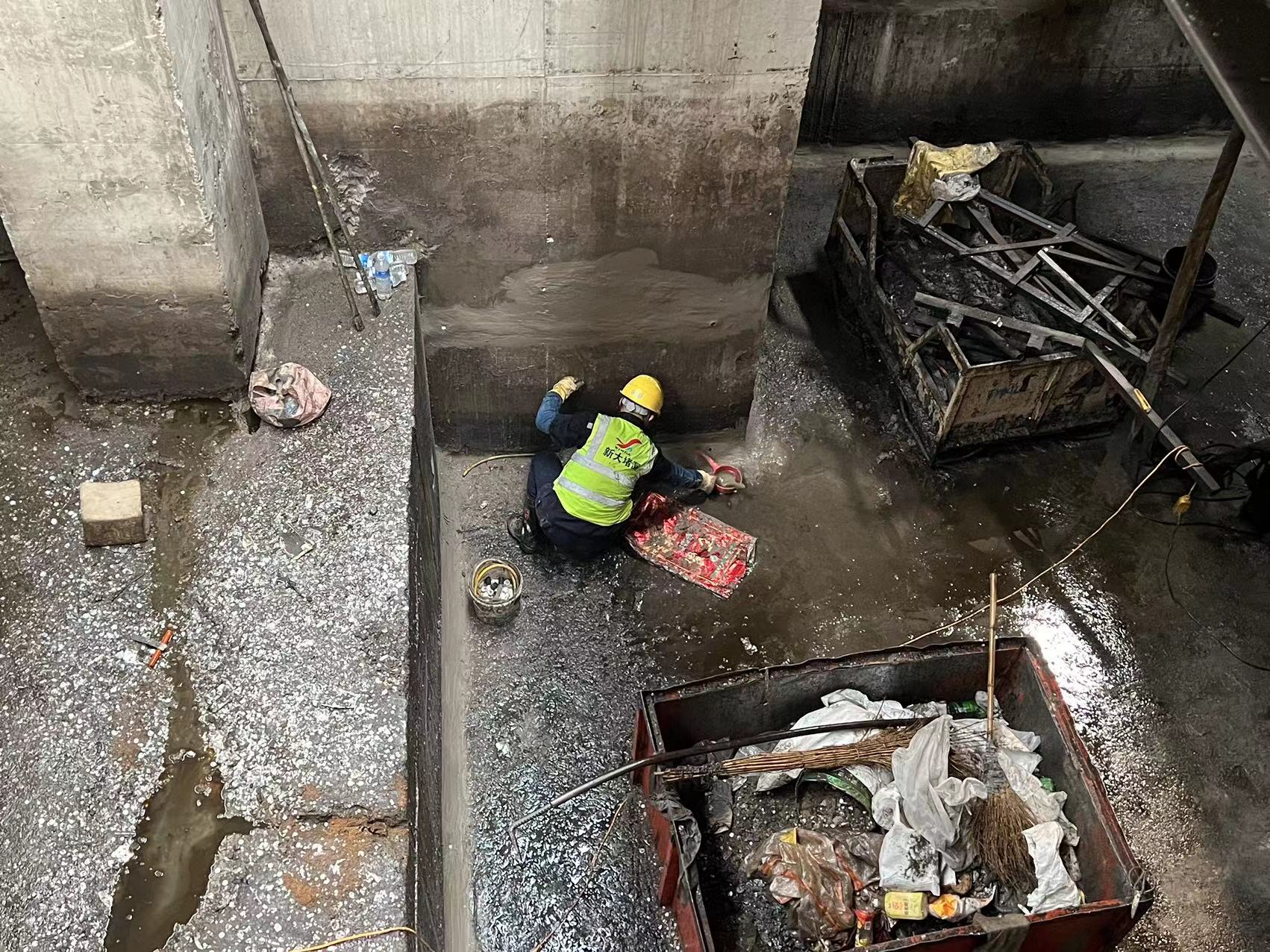 淮南凤台县基坑渗漏水堵漏